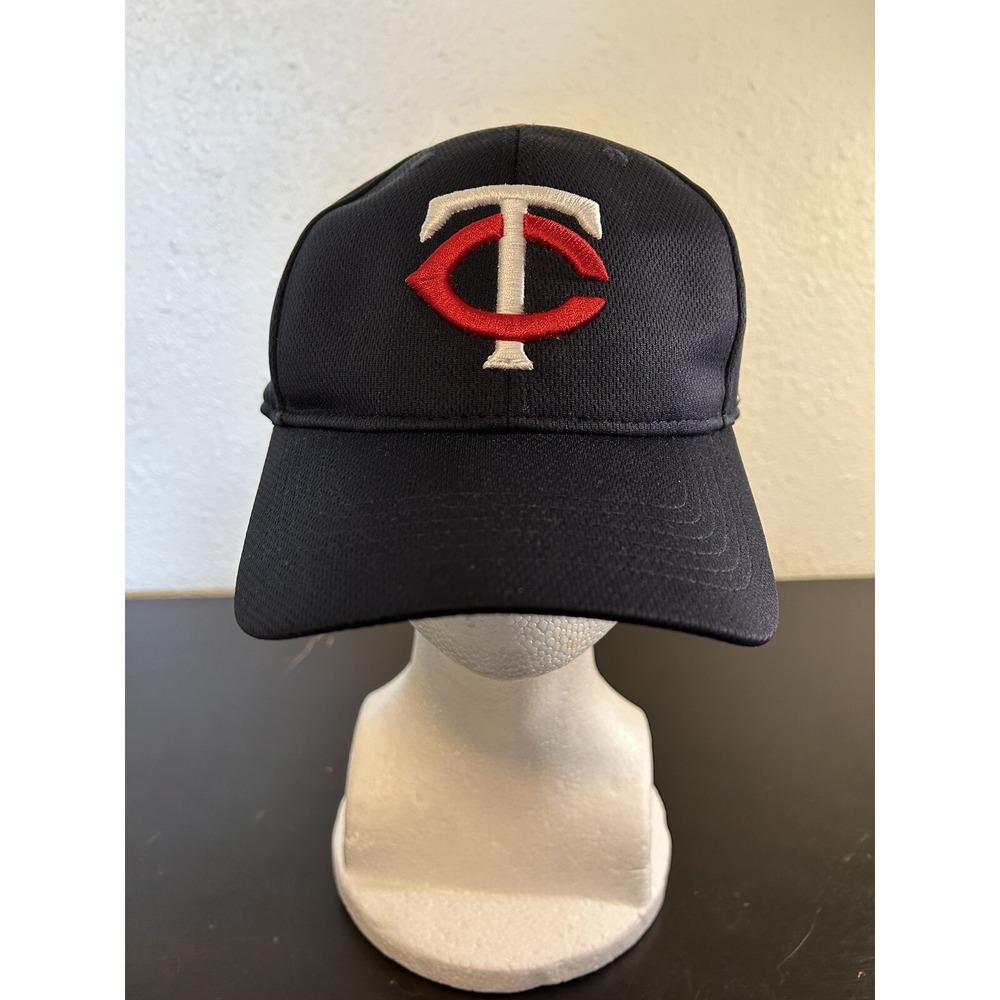 Minnesota Twins Hat Cap OSFM Strap Back Blue TC Logo Baseball Team MLB Sports